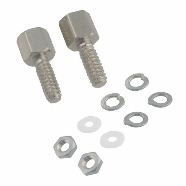 160-067-010R033 NorComp Inc.  Tornillos de fijación para conectores D-Sub en forma de D